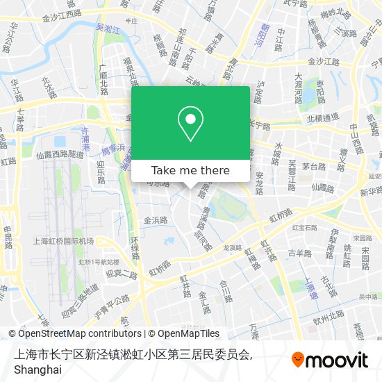 上海市长宁区新泾镇淞虹小区第三居民委员会 map