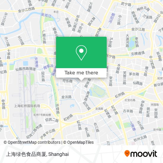 上海绿色食品商厦 map