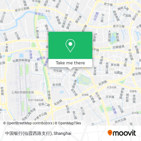 中国银行(仙霞西路支行) map