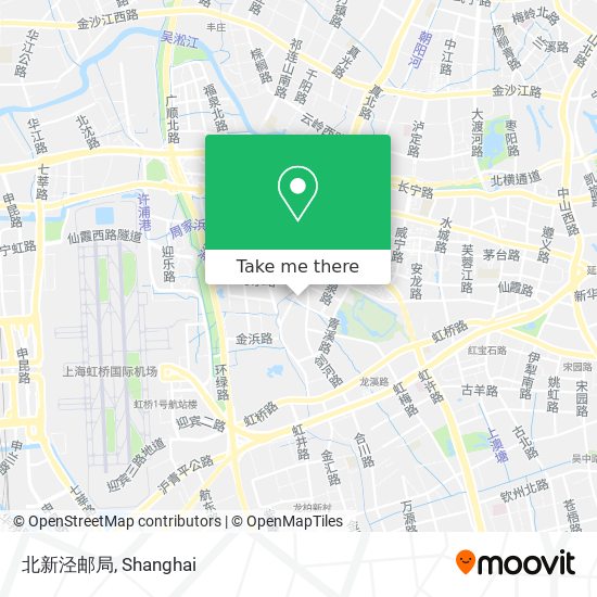北新泾邮局 map