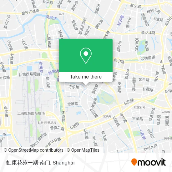 虹康花苑一期-南门 map