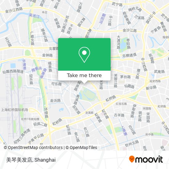 美琴美发店 map