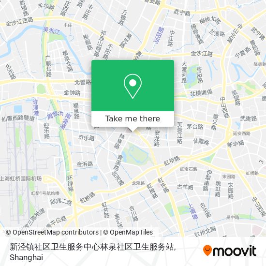 新泾镇社区卫生服务中心林泉社区卫生服务站 map