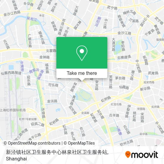新泾镇社区卫生服务中心林泉社区卫生服务站 map