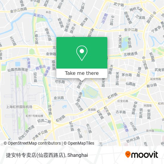 捷安特专卖店(仙霞西路店) map