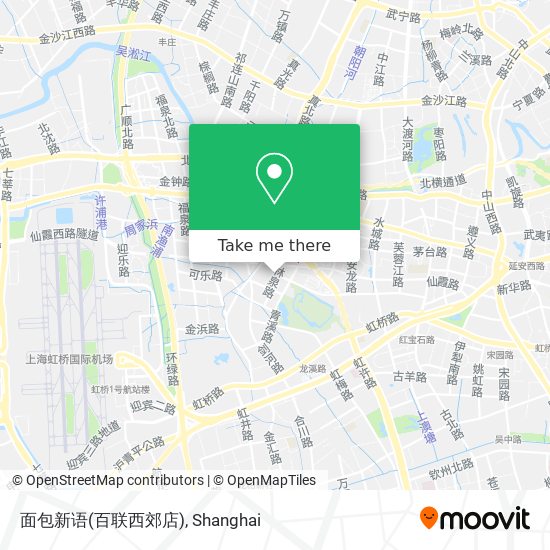 面包新语(百联西郊店) map