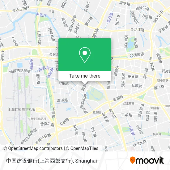中国建设银行(上海西郊支行) map