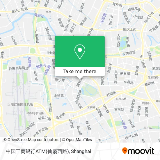 中国工商银行ATM(仙霞西路) map
