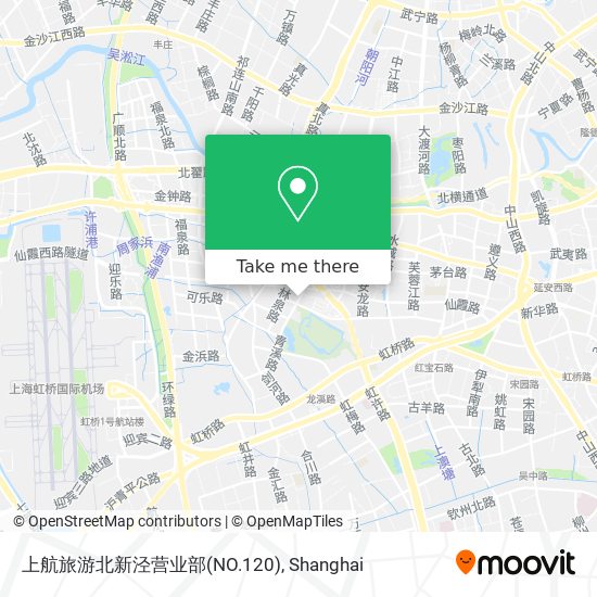上航旅游北新泾营业部(NO.120) map