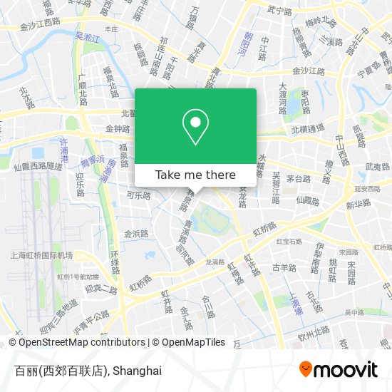 百丽(西郊百联店) map