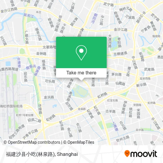福建沙县小吃(林泉路) map