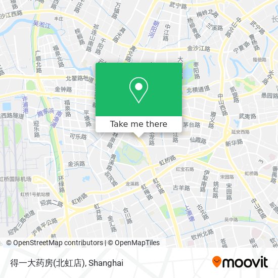 得一大药房(北虹店) map