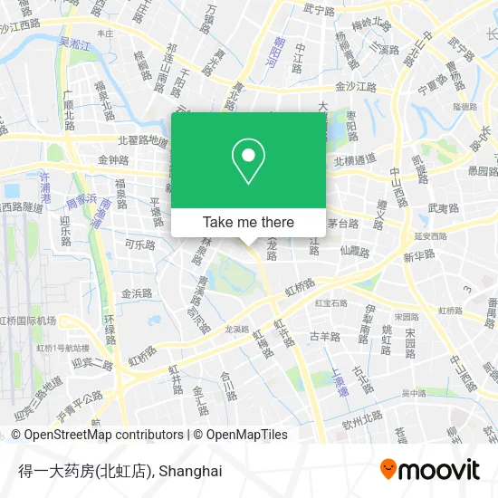 得一大药房(北虹店) map