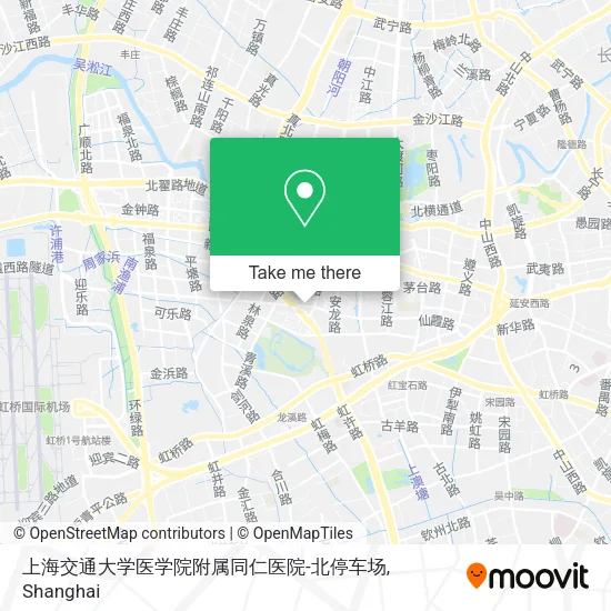 上海交通大学医学院附属同仁医院-北停车场 map