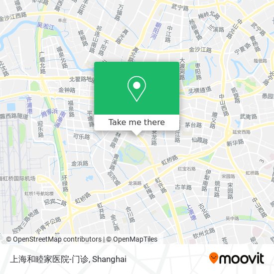 上海和睦家医院-门诊 map