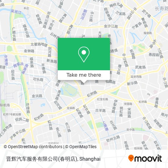 晋辉汽车服务有限公司(春明店) map