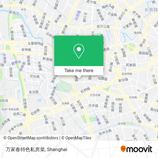 万家春特色私房菜 map