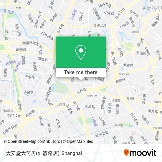 太安堂大药房(仙霞路店) map