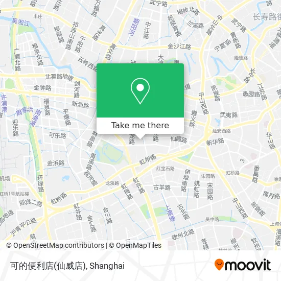 可的便利店(仙威店) map
