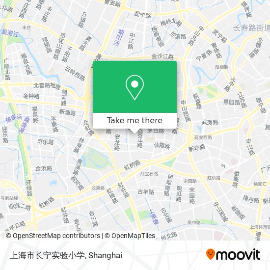 上海市长宁实验小学 map