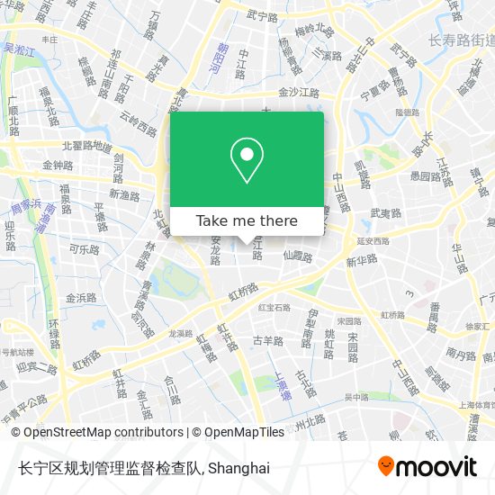 长宁区规划管理监督检查队 map
