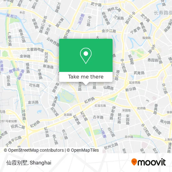 仙霞别墅 map