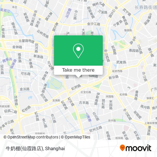 牛奶棚(仙霞路店) map