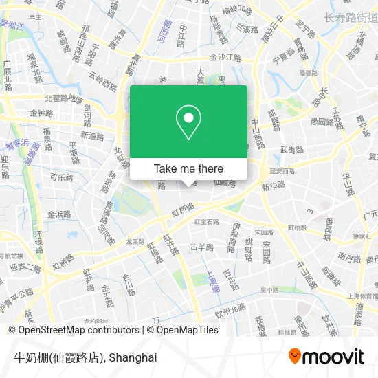 牛奶棚(仙霞路店) map