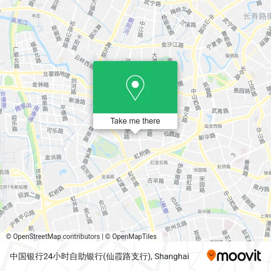 中国银行24小时自助银行(仙霞路支行) map