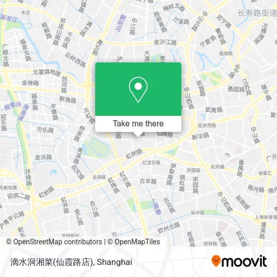 滴水洞湘菜(仙霞路店) map