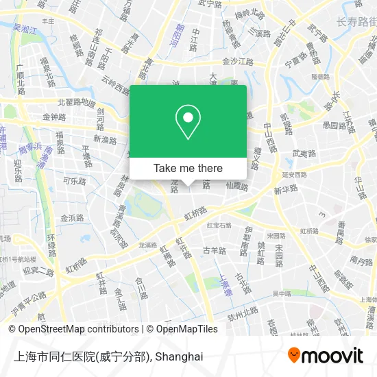 上海市同仁医院(威宁分部) map