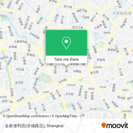 全家便利店(水城路店) map