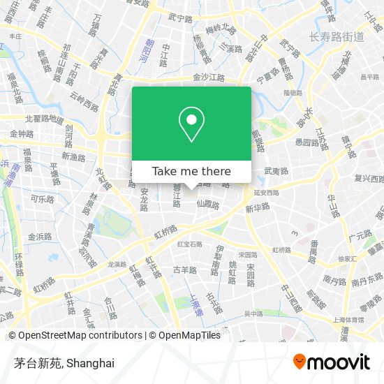 茅台新苑 map