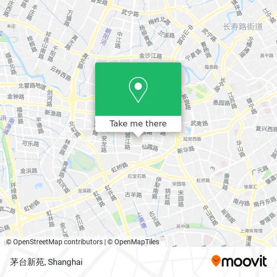 茅台新苑 map