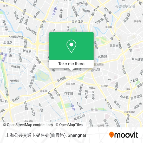 上海公共交通卡销售处(仙霞路) map