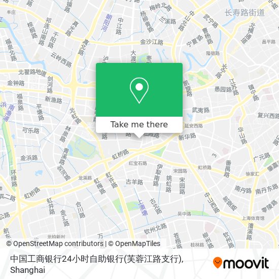 中国工商银行24小时自助银行(芙蓉江路支行) map