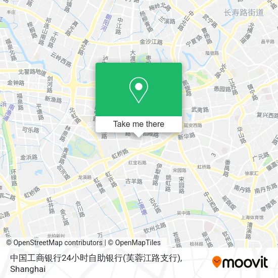 中国工商银行24小时自助银行(芙蓉江路支行) map