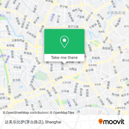 达美乐比萨(茅台路店) map