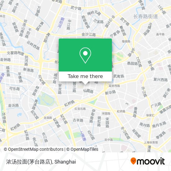 浓汤拉面(茅台路店) map