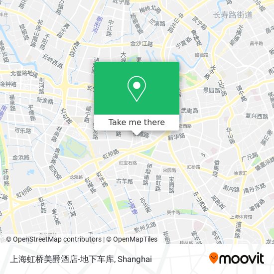 上海虹桥美爵酒店-地下车库 map