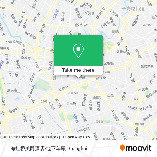 上海虹桥美爵酒店-地下车库 map