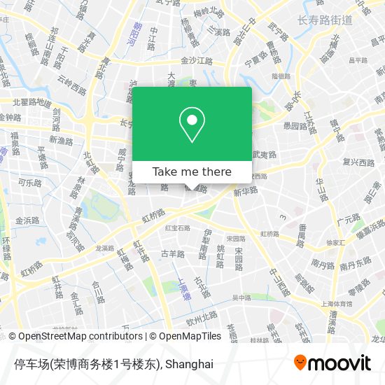 停车场(荣博商务楼1号楼东) map