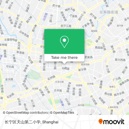 长宁区天山第二小学 map