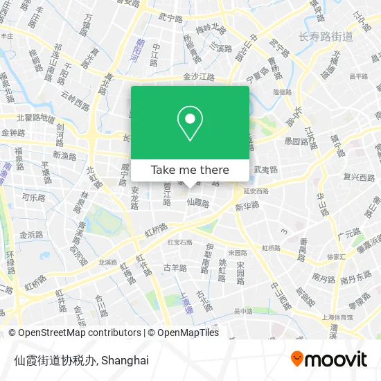 仙霞街道协税办 map