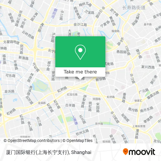厦门国际银行(上海长宁支行) map