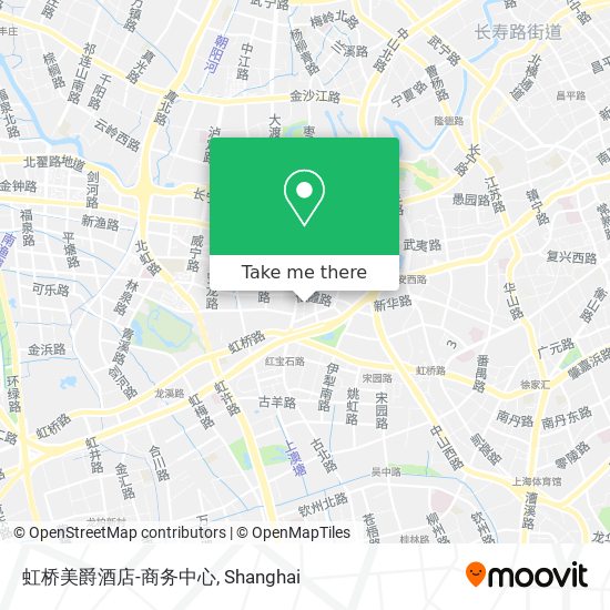 虹桥美爵酒店-商务中心 map