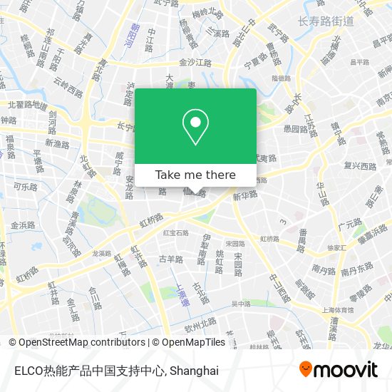 ELCO热能产品中国支持中心 map