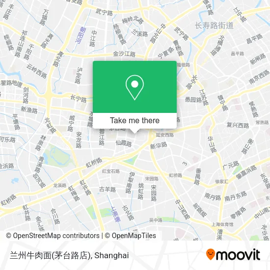 兰州牛肉面(茅台路店) map