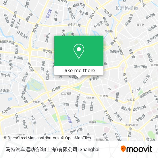 马特汽车运动咨询(上海)有限公司 map