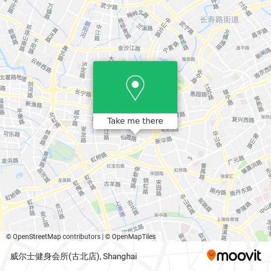 威尔士健身会所(古北店) map